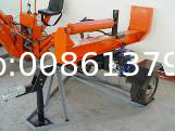 Wood log cutter